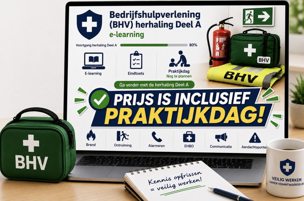 14. E-learning Bedrijfshulpverlening (BHV) Herhaling (Deel A)