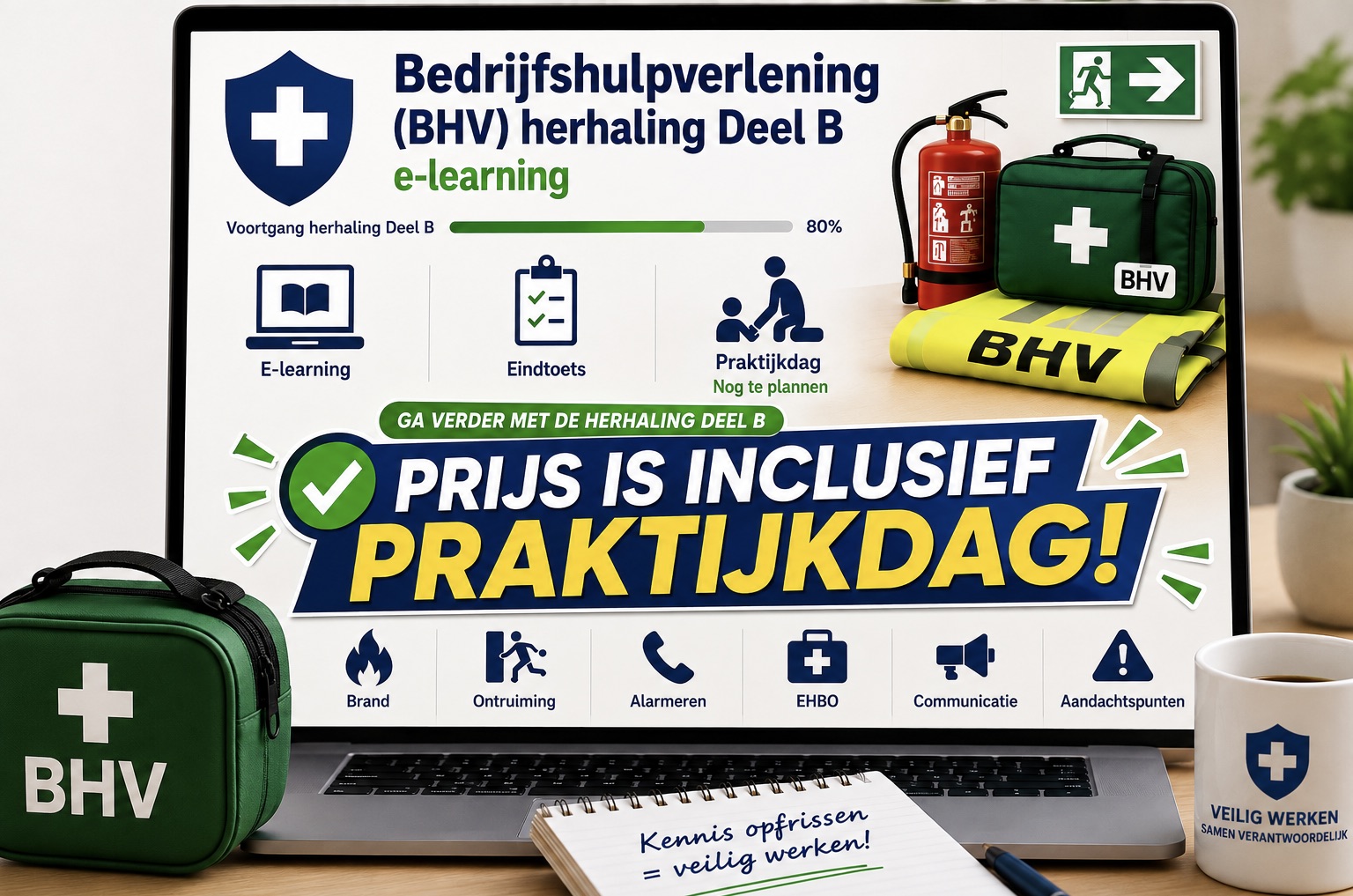 15. E-learning Bedrijfshulpverlening (BHV) Herhaling (Deel B)