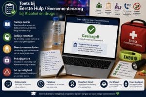 Toets bij Eerste Hulp / Evenementenzorg bij Alcohol en drugs